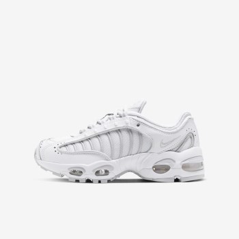 Nike Air Max Tailwind IV - Nagyobb Gyerek Utcai Cipő - Fehér/Platina/Platina/Fehér